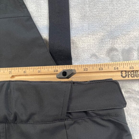 Obermeyer Ski Pants Teen Medium 10-12 Black Enforcer Insulated Suspenders - Picture 12 of 16